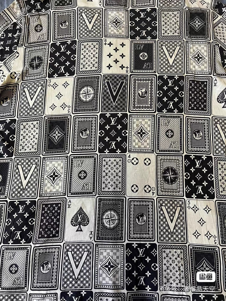 Louis Vuitton Las Vegas Poker Logo T-Shirt-yf