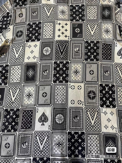 Louis Vuitton Las Vegas Poker Logo T-Shirt-yf