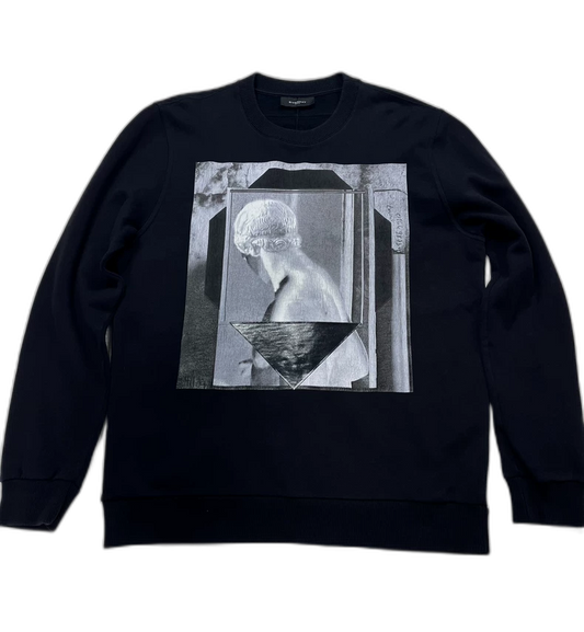 Givenchy Black Graphic Sweatshirt M Size