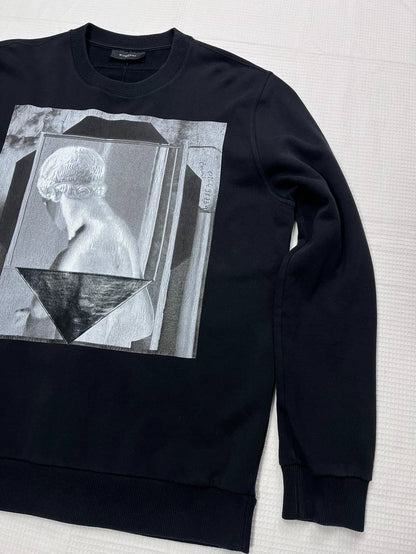 Givenchy Black Graphic Sweatshirt M Size