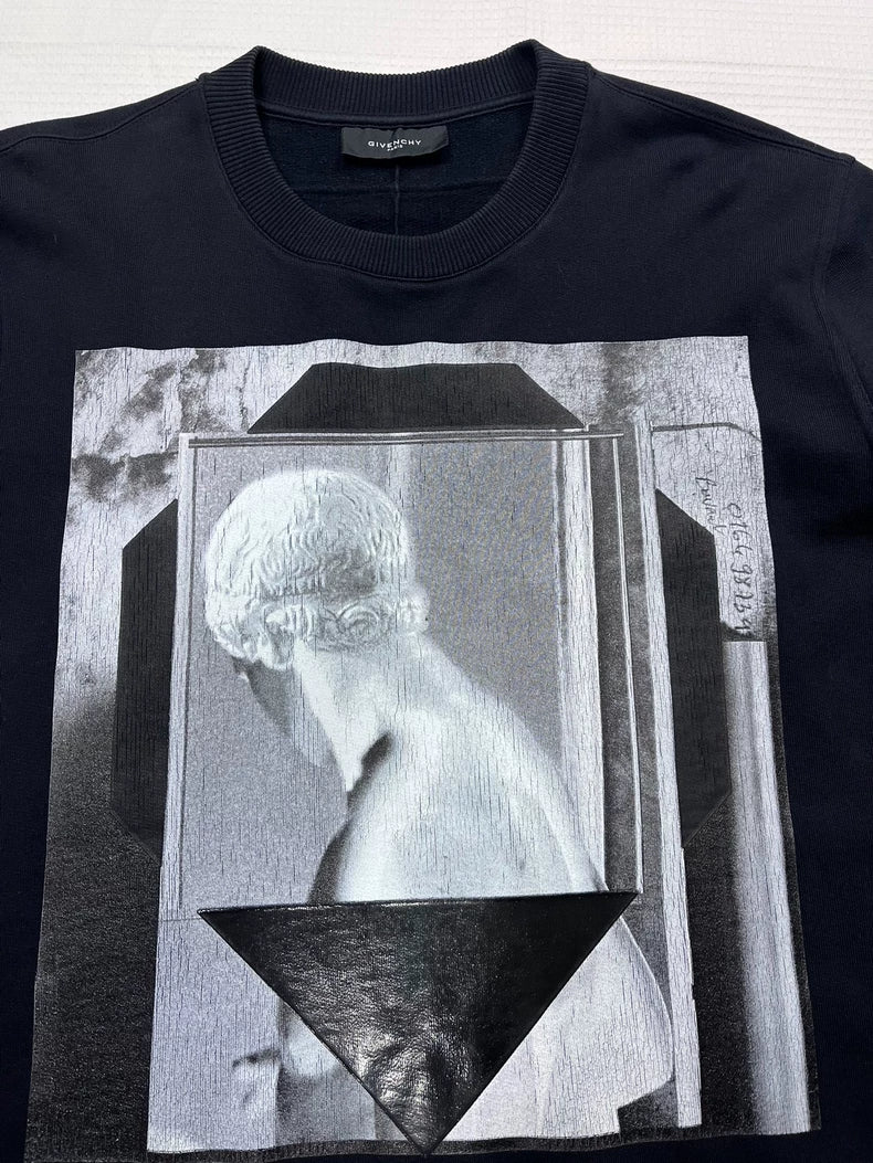 Givenchy Black Graphic Sweatshirt M Size