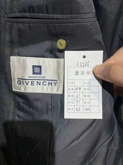 Givenchy Vintage Wool Suit Jacket