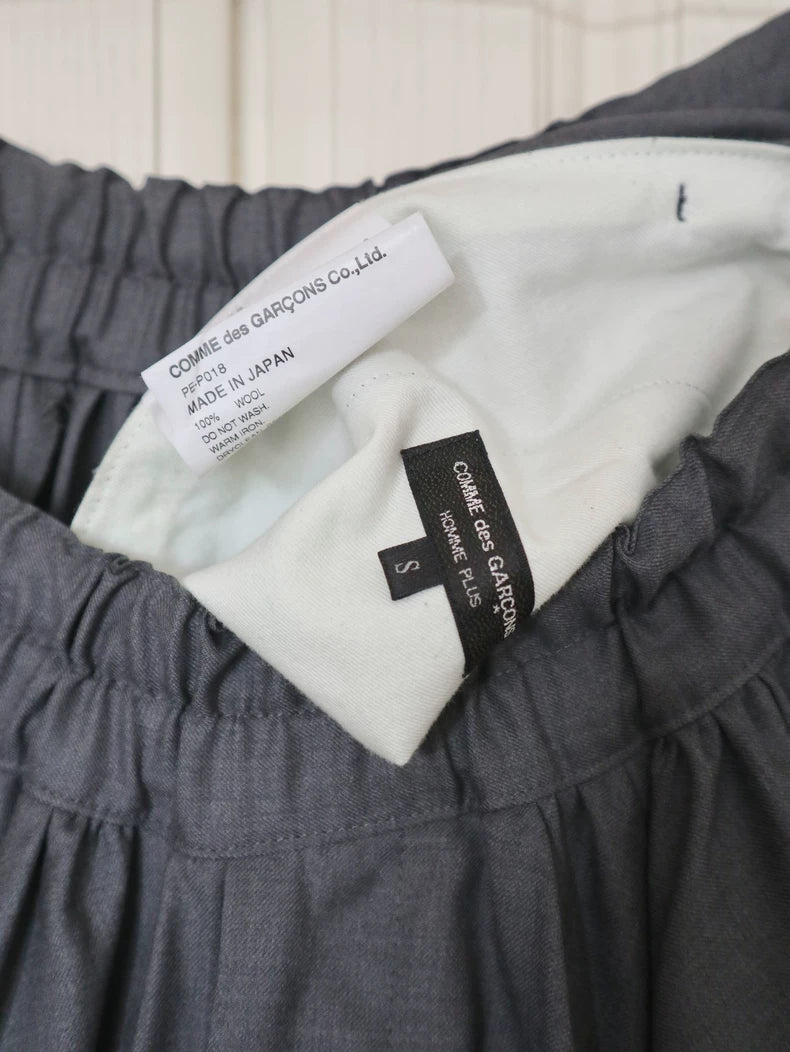 Comme des Garcons Grey Balloon Pants