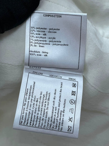 Chanel White Tweed Jacket