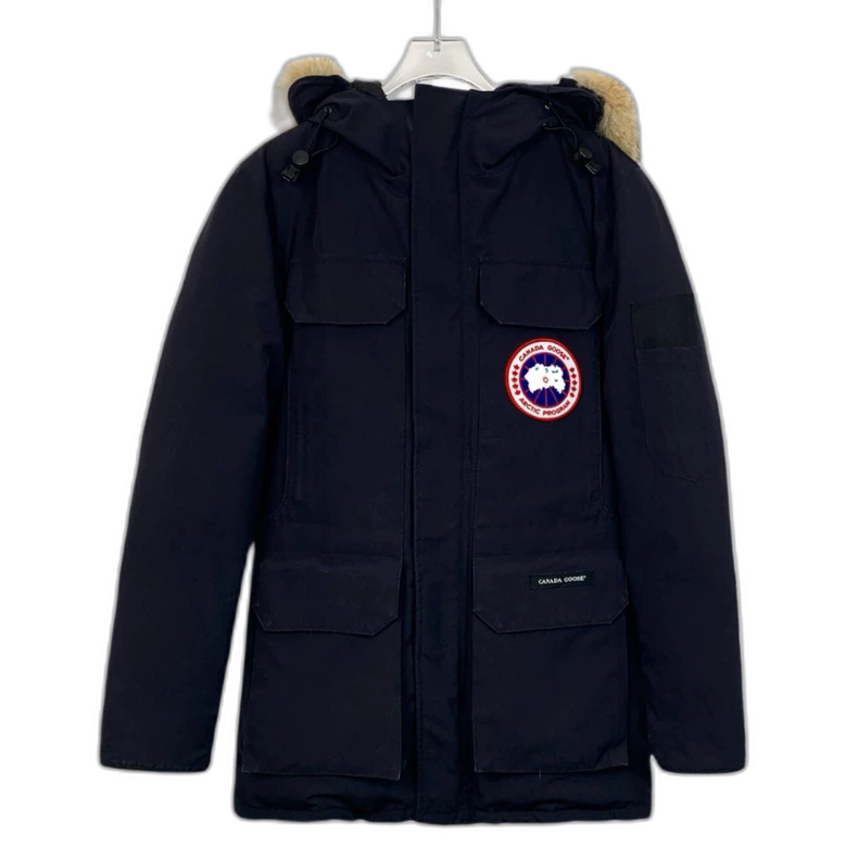 Canada Goose Black Padded Parka Jacket