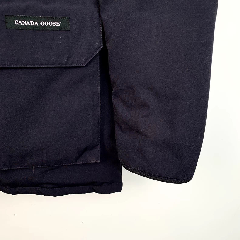 Canada Goose Black Padded Parka Jacket