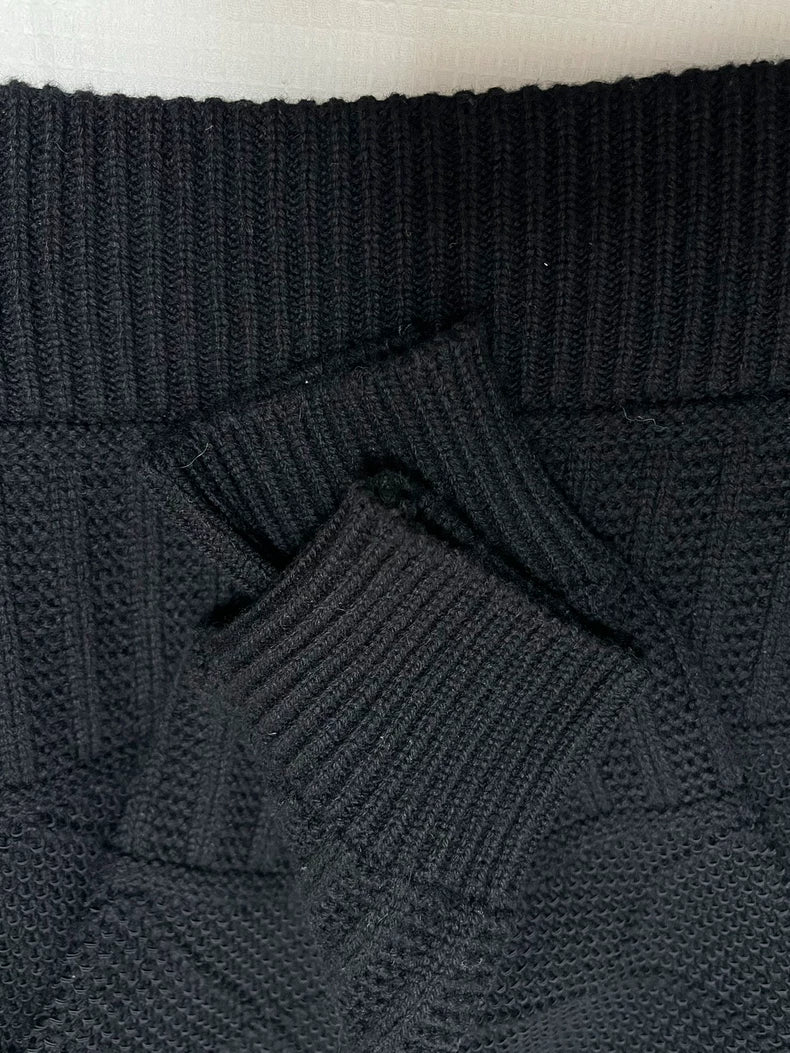 Givenchy Zip Detail Knit Sweater L Size