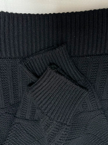 Givenchy Zip Detail Knit Sweater L Size