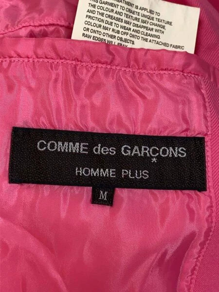 COMME des GARCONS HOMME PLUS Pink Bow Blazer