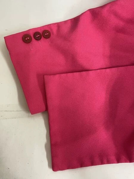 COMME des GARCONS HOMME PLUS Pink Bow Blazer