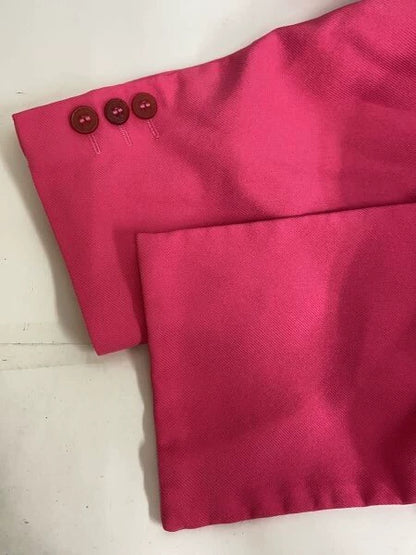 COMME des GARCONS HOMME PLUS Pink Bow Blazer