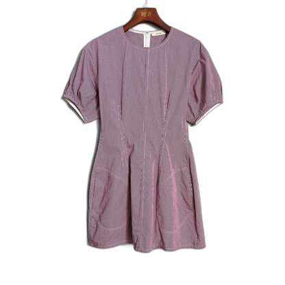 Celine Pink Checkered Dress For Sale