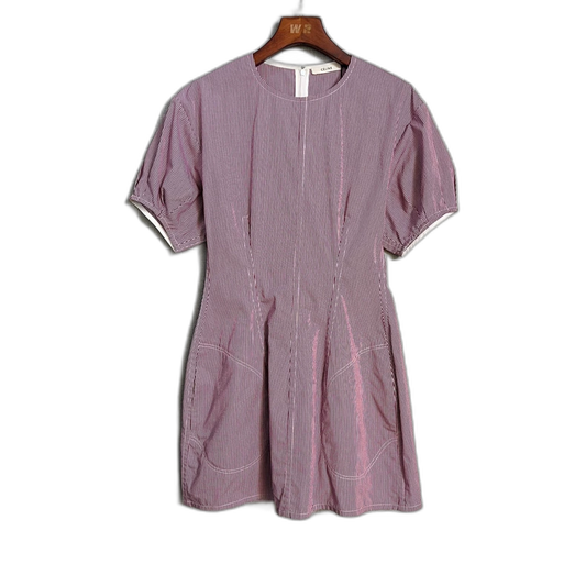 Celine Pink Checkered Dress For Sale