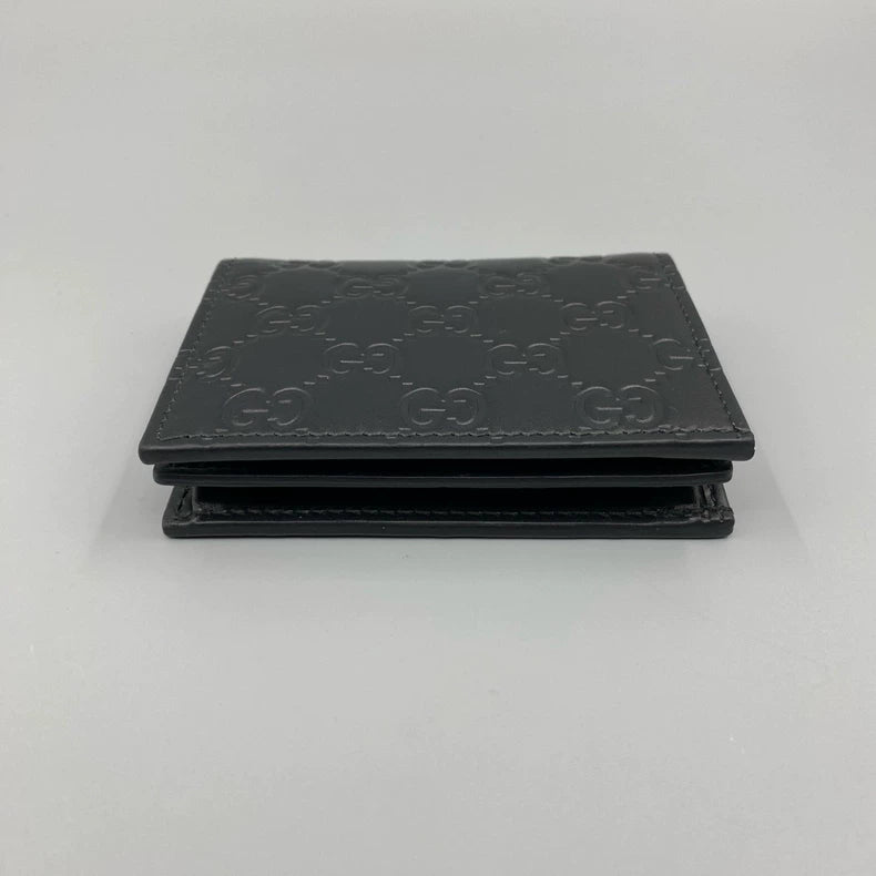 Gucci Leather Short Fold Wallet