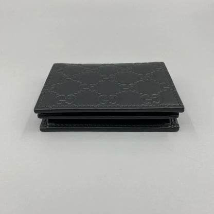 Gucci Leather Short Fold Wallet