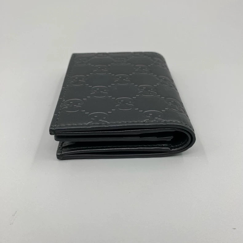 Gucci Leather Short Fold Wallet