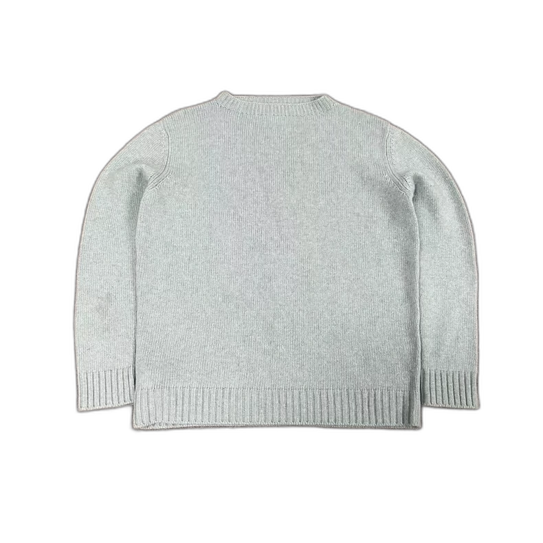 Prada Triangle Logo Knit Sweater