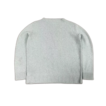 Prada Triangle Logo Knit Sweater