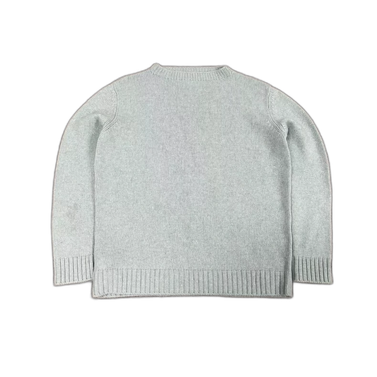 Prada Triangle Logo Knit Sweater