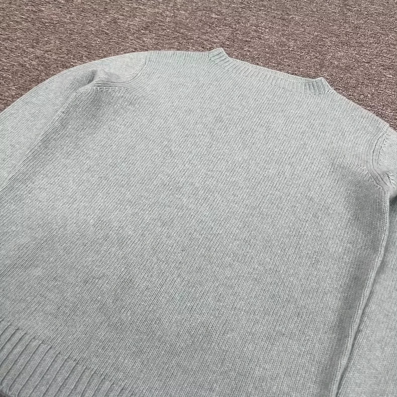 Prada Triangle Logo Knit Sweater