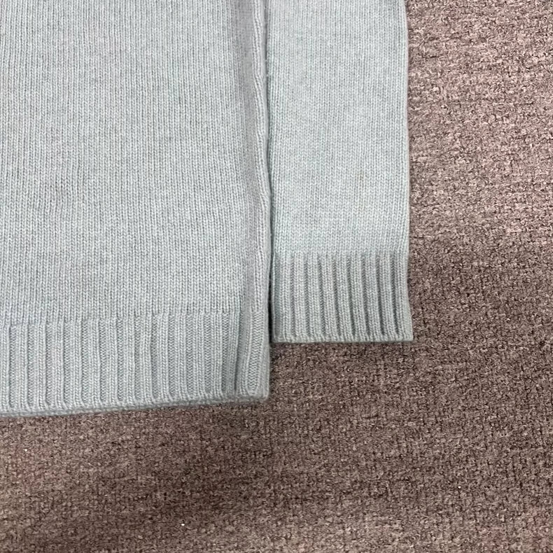 Prada Triangle Logo Knit Sweater