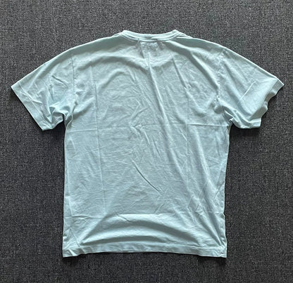Stone Island Light Blue Short Sleeve T-Shirt-yf