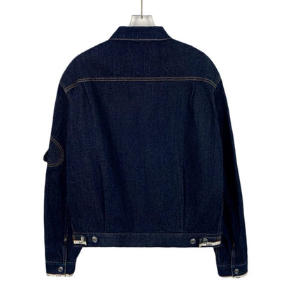 Dior Blue Denim Button-Up Jacket