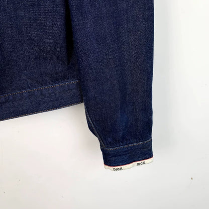 Dior Blue Denim Button-Up Jacket