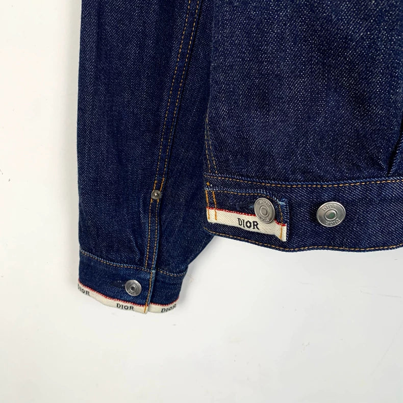 Dior Blue Denim Button-Up Jacket