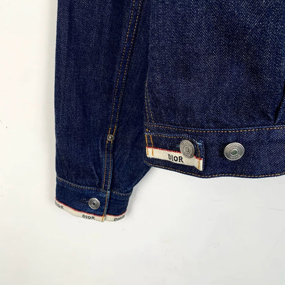 Dior Blue Denim Button-Up Jacket