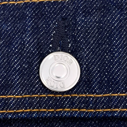 Dior Blue Denim Button-Up Jacket