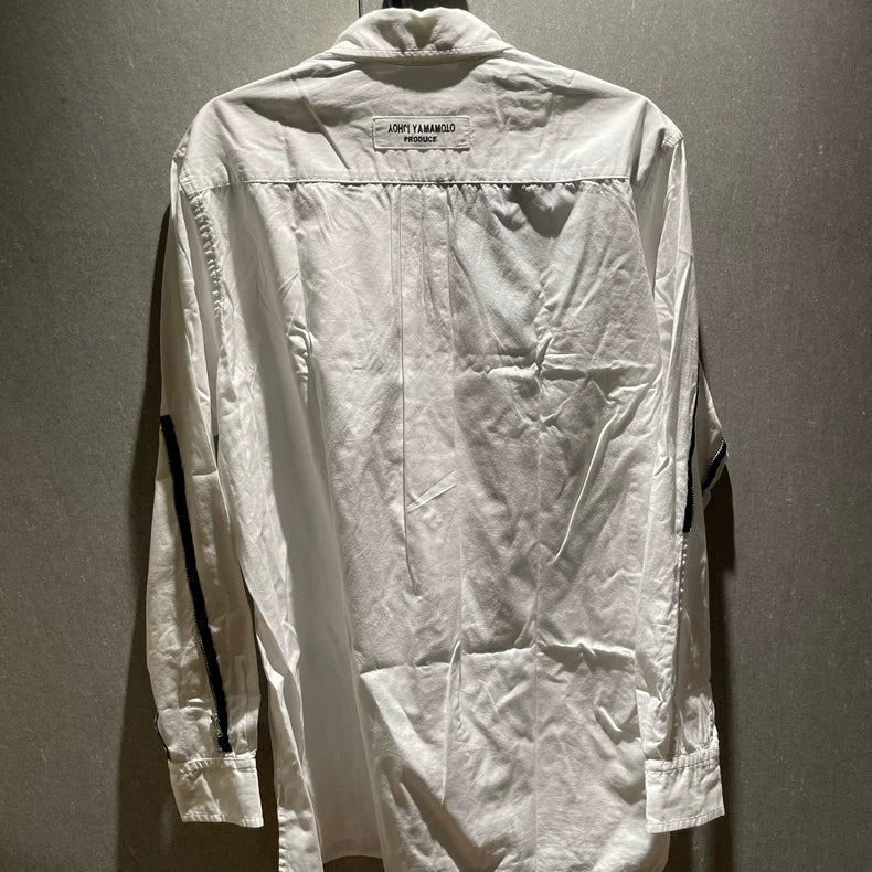 Yohji Yamamoto Zip Detail Shirt Size 3