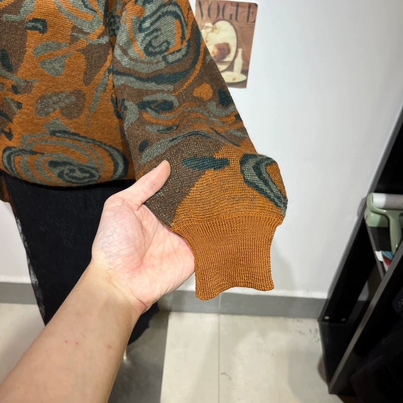 Vintage Wool Knit Pullover Sweater