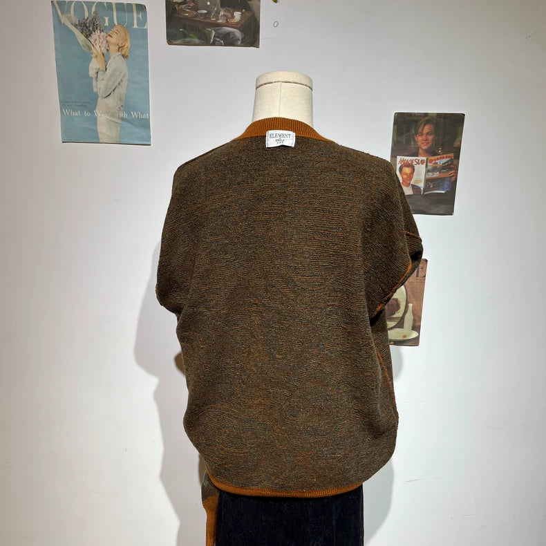 Vintage Wool Knit Pullover Sweater