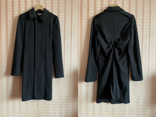 Vintage Comme des Garcons Black Trench Coat