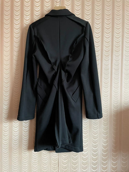 Vintage Comme des Garcons Black Trench Coat