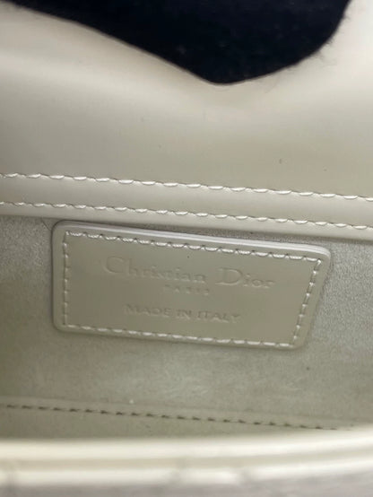 Dior Lady D-JOY White Leather Handbag