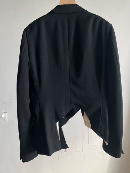 COMME des GARCONS Asymmetric Wool Blazer