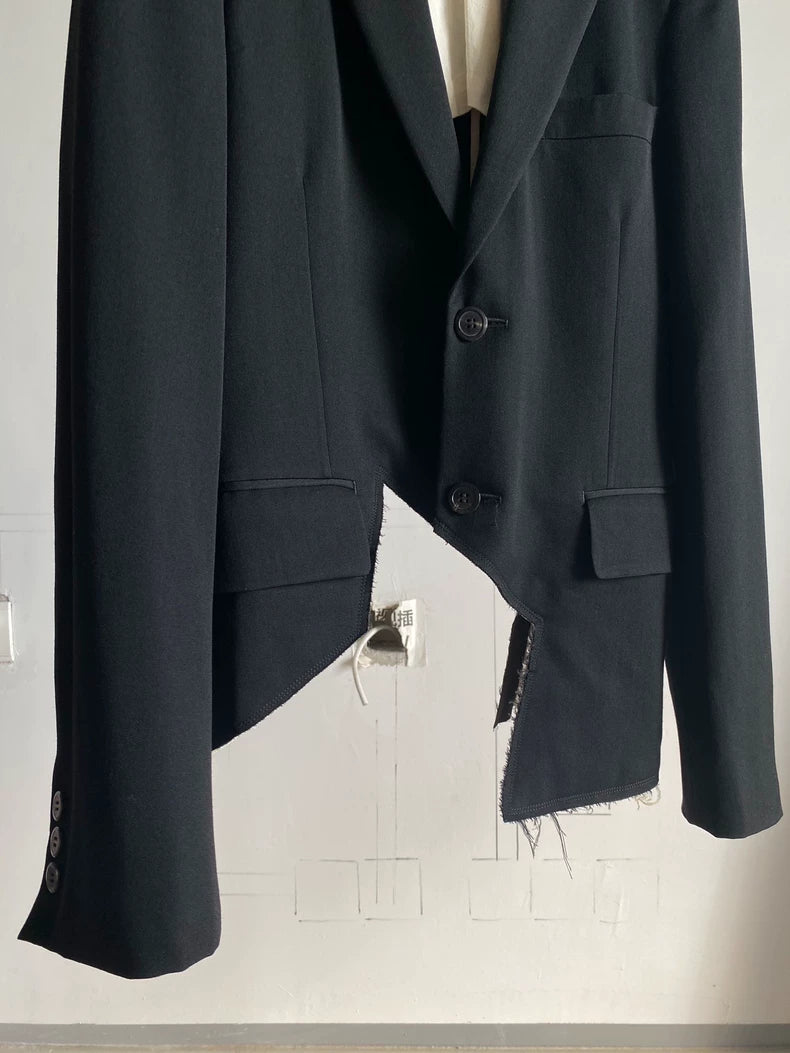 COMME des GARCONS Asymmetric Wool Blazer