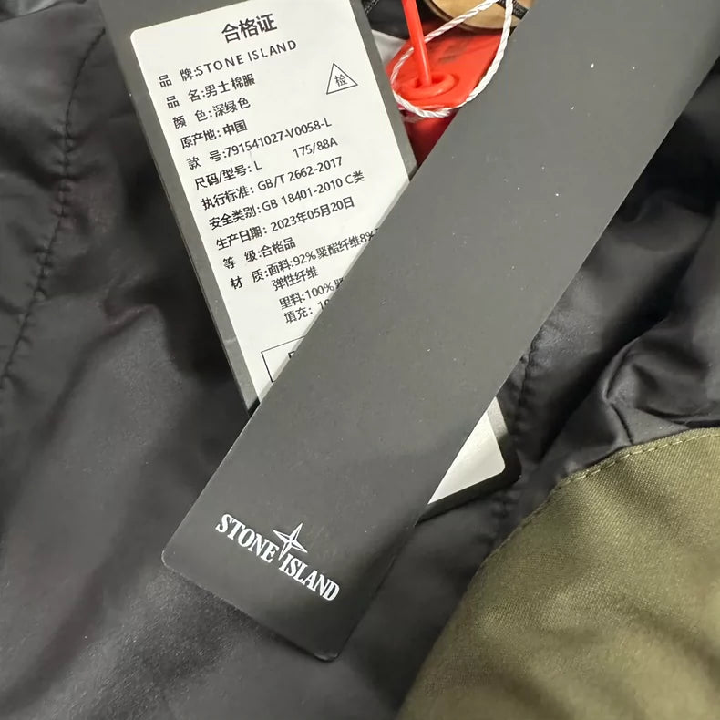 Stone Island Primaloft Hooded Jacket L