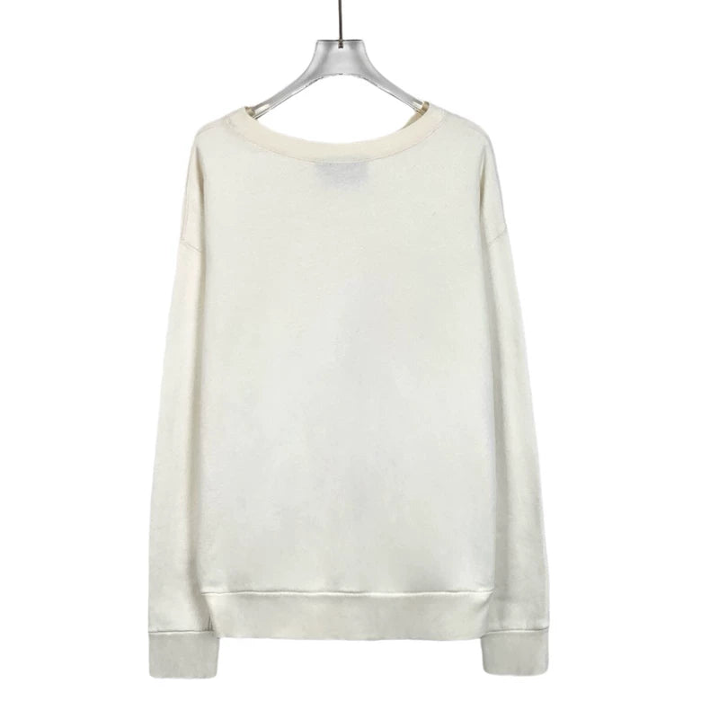 Gucci Logo Print Cotton Sweatshirt