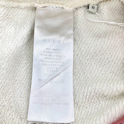 Gucci Logo Print Cotton Sweatshirt