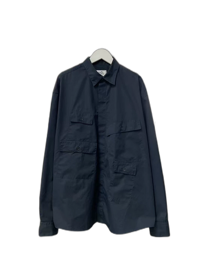 Hermes Multi-Pocket Long Sleeve Shirt