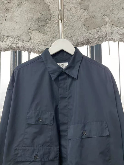 Hermes Multi-Pocket Long Sleeve Shirt