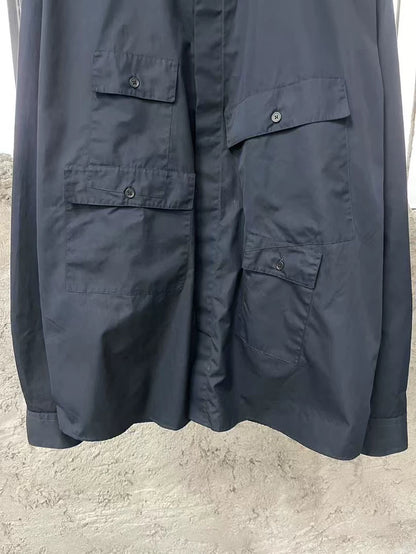 Hermes Multi-Pocket Long Sleeve Shirt