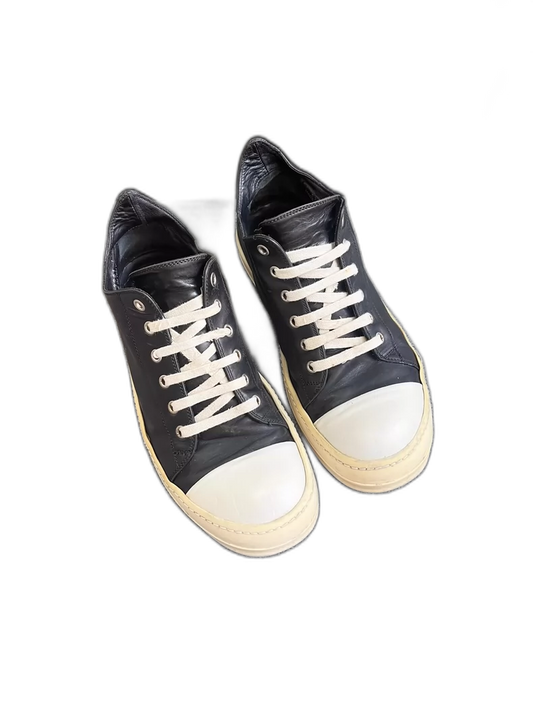 Rick Owens Classic Leather Low Top Sneakers-yf