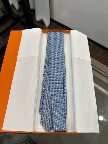 Hermes Printed Zoo Tie for Men