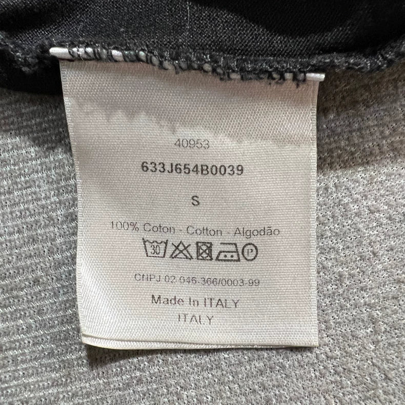 Dior Short Sleeve Black Bee T-Shirt