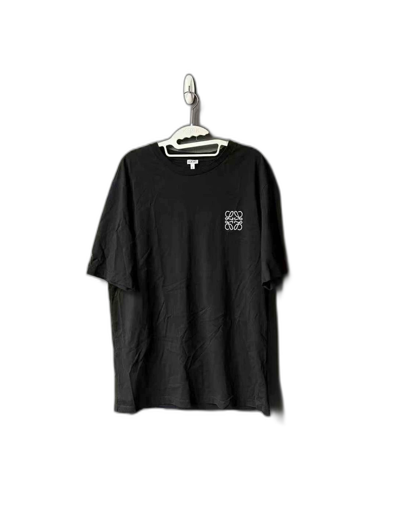 Loewe Black Logo Short Sleeve T-Shirt