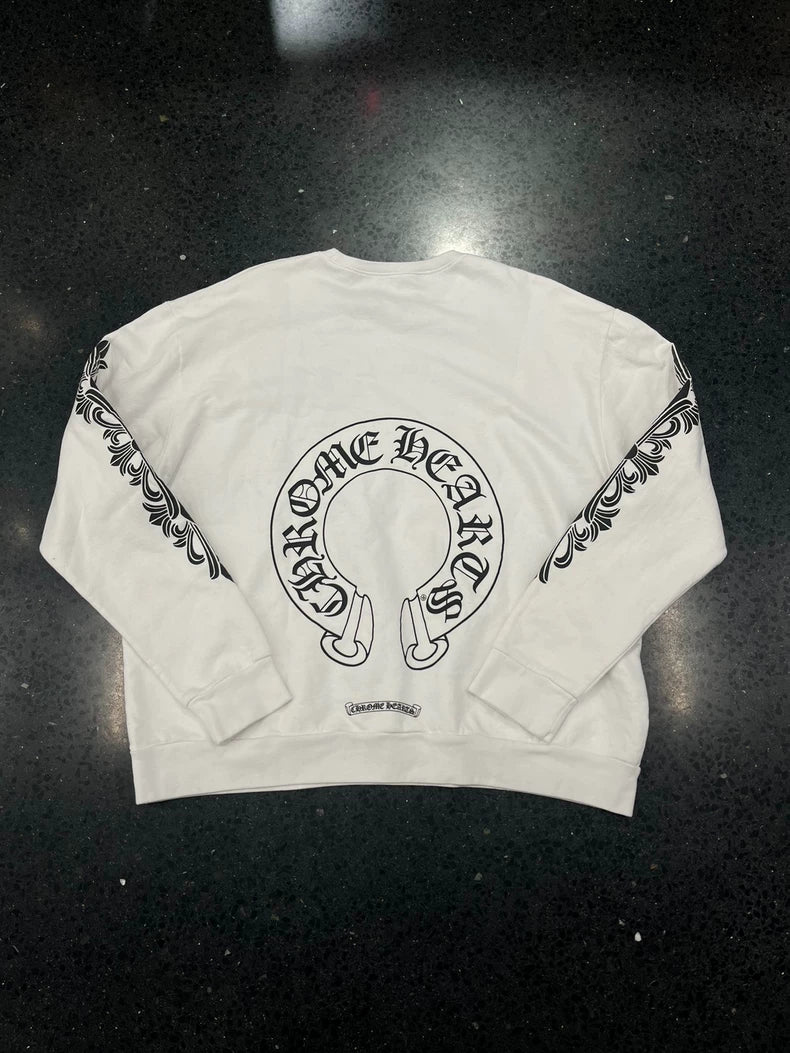 Chrome Hearts Floral Print Sweatshirt